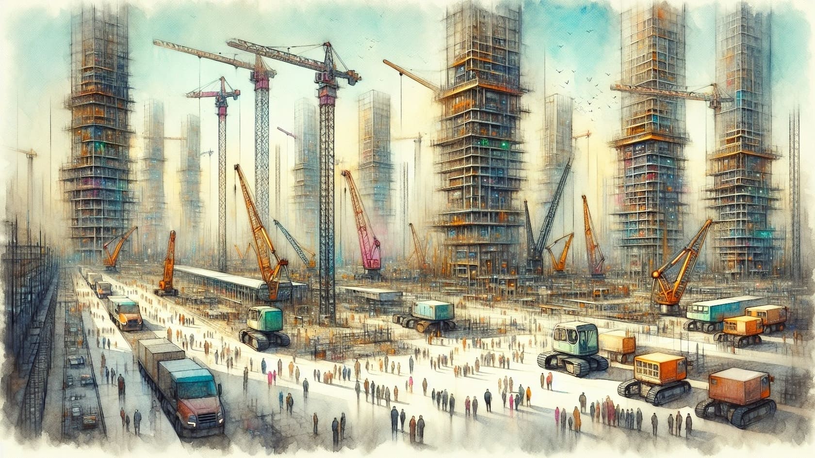 Строительная промышленность Москвы| объединяется в кластеры